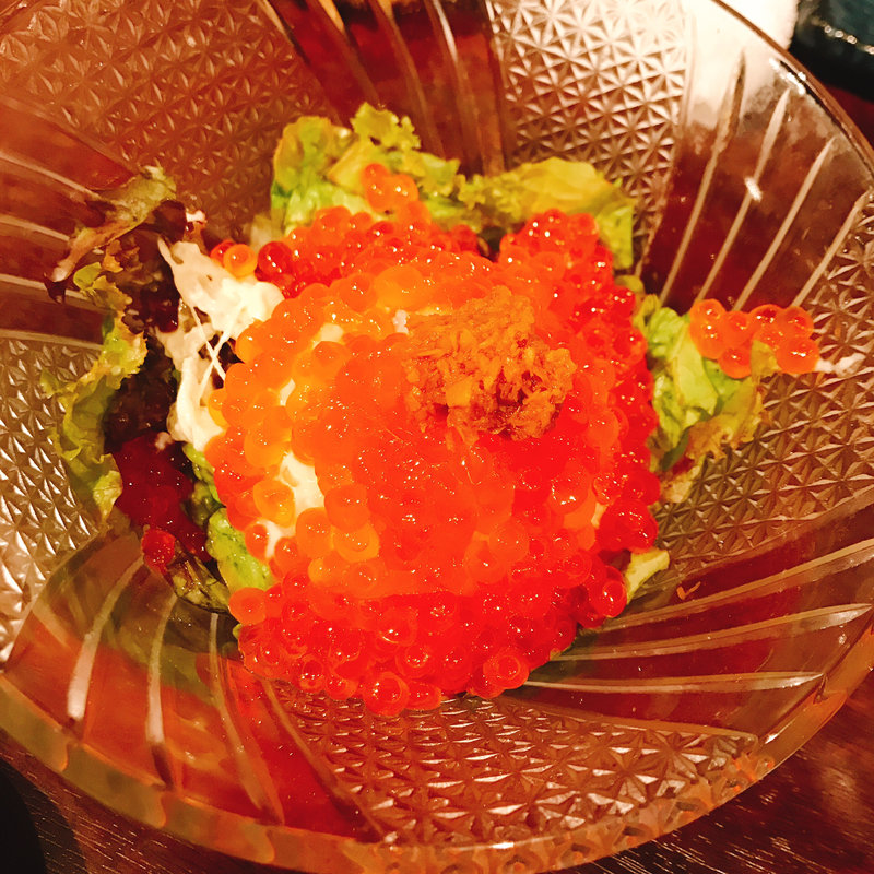 ポテトサラダ イクラ乗せ(まいど)