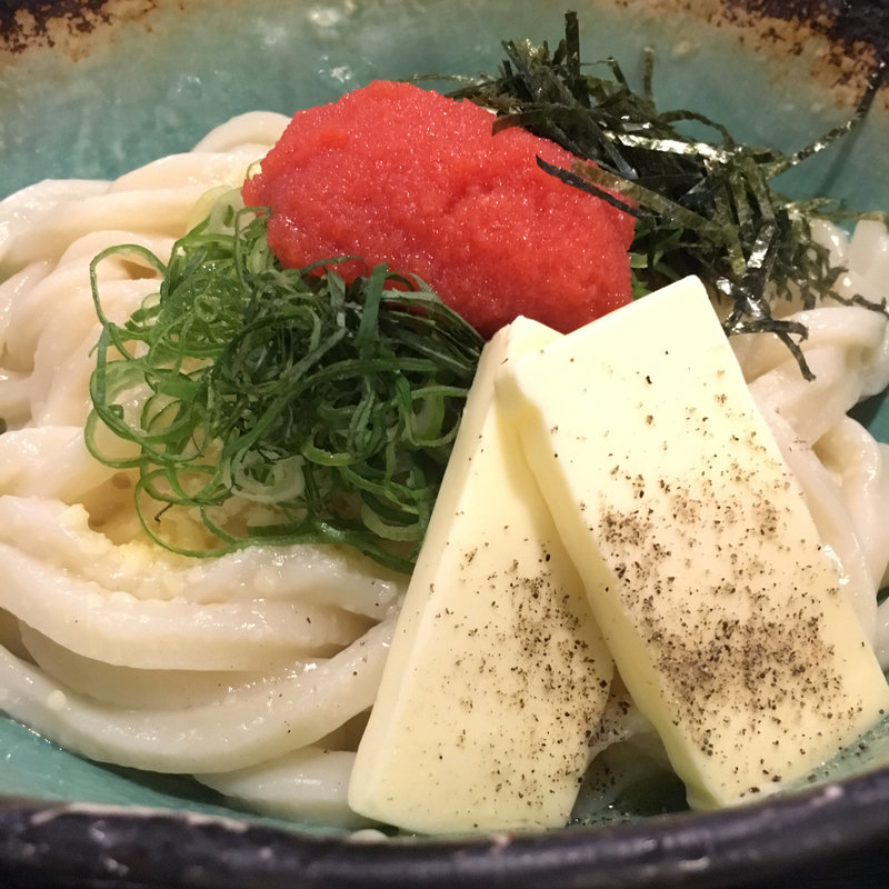 チーズ明太釜バター(讃岐うどん 白庵 （BYAKUAN びゃくあん）)