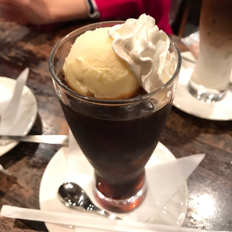 コーヒーフロート(南蛮茶館)