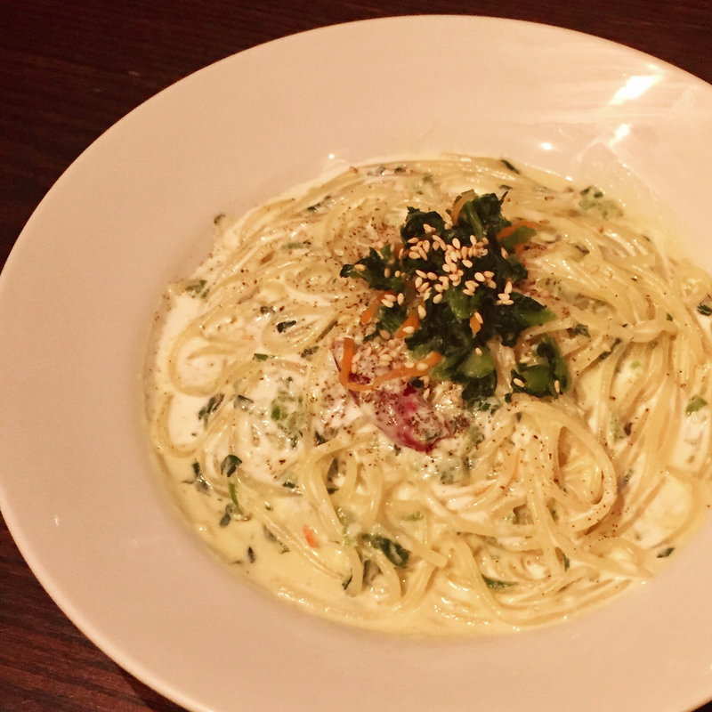 おみ漬けのカルボナーラ(パスタ キッチン （PASTA KITCHEN）)