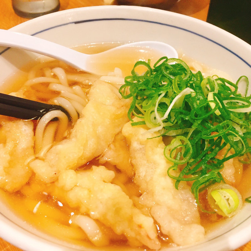 ごぼう天うどん(うどんウエスト祇園店)