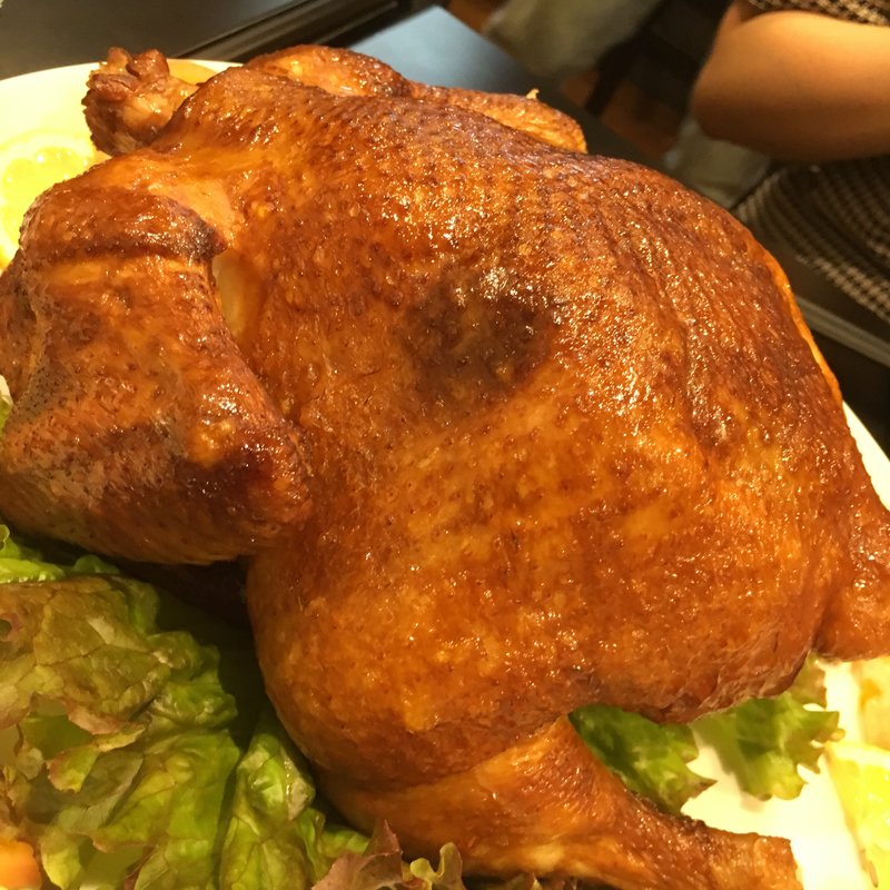 鶏の丸焼1羽（二日前から予約制）(蘇州 )