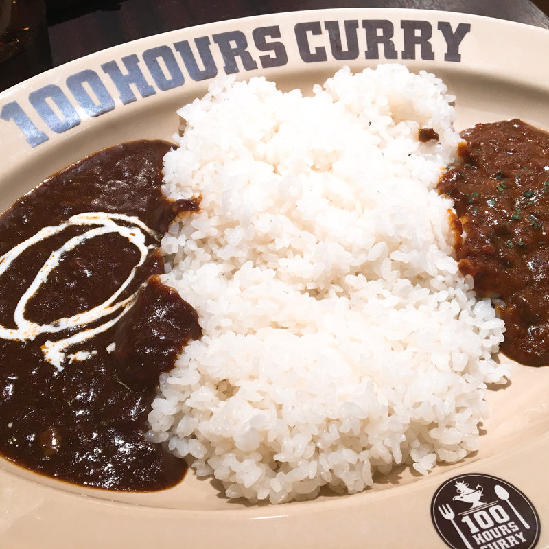 ハーフ＆ハーフ キーマカレー ジャワ(100時間カレーB＆R 東高円寺店 )