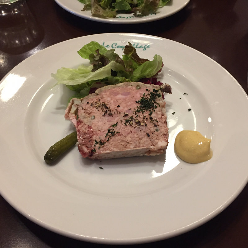 鴨肉と豚肉のパテ.ド.カンパーニュ(フレンチカフェレストラン 神楽坂 ル コキヤージュ （Cafe Le Coquillage）)
