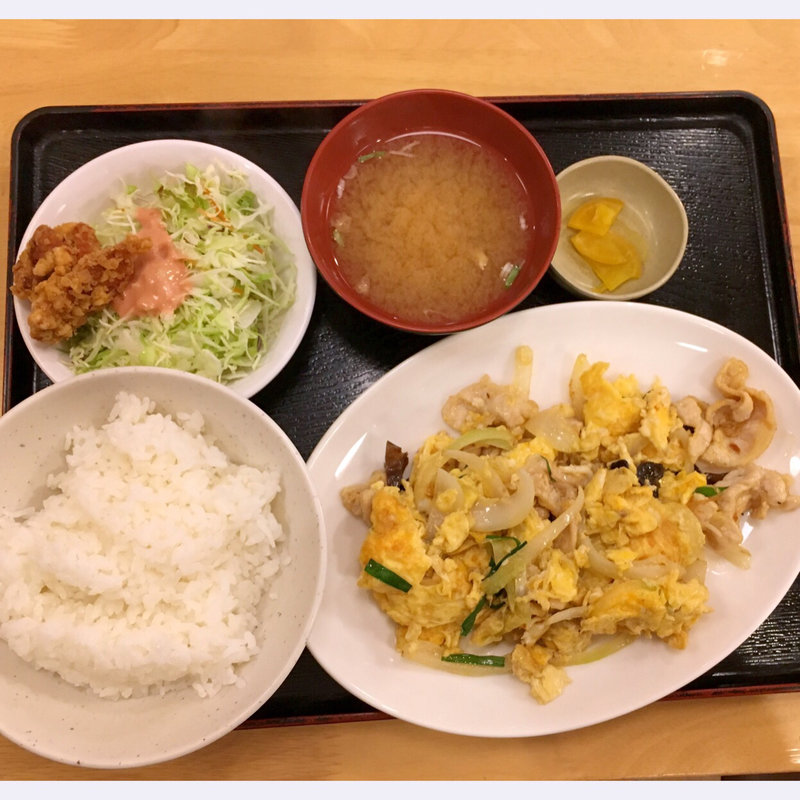 B定食(豚チャンプル)(定食屋 六宝亭 )