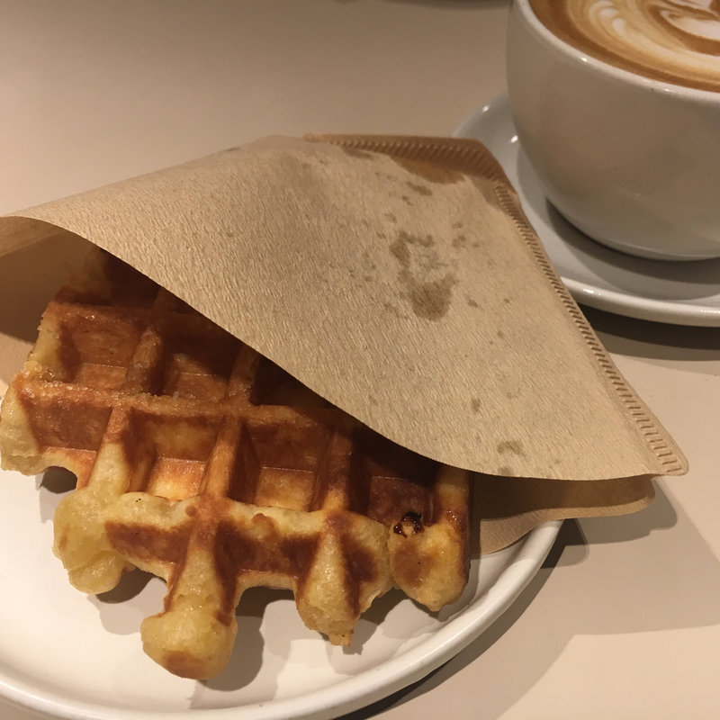ワッフル(ブルーボトルコーヒー三軒茶屋カフェ)