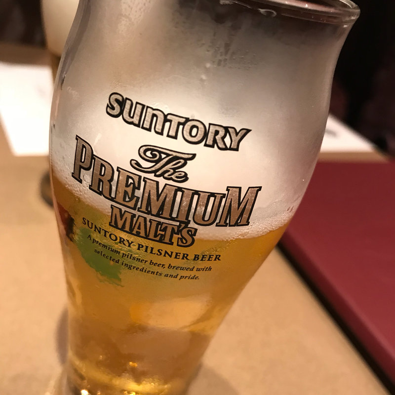 プレミアムモルツ(玄品ふぐ 高槻の関)