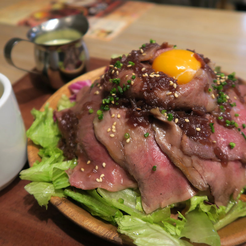 肉バルのTKG（並盛り）(肉バル×チーズバル カーネヴォー)