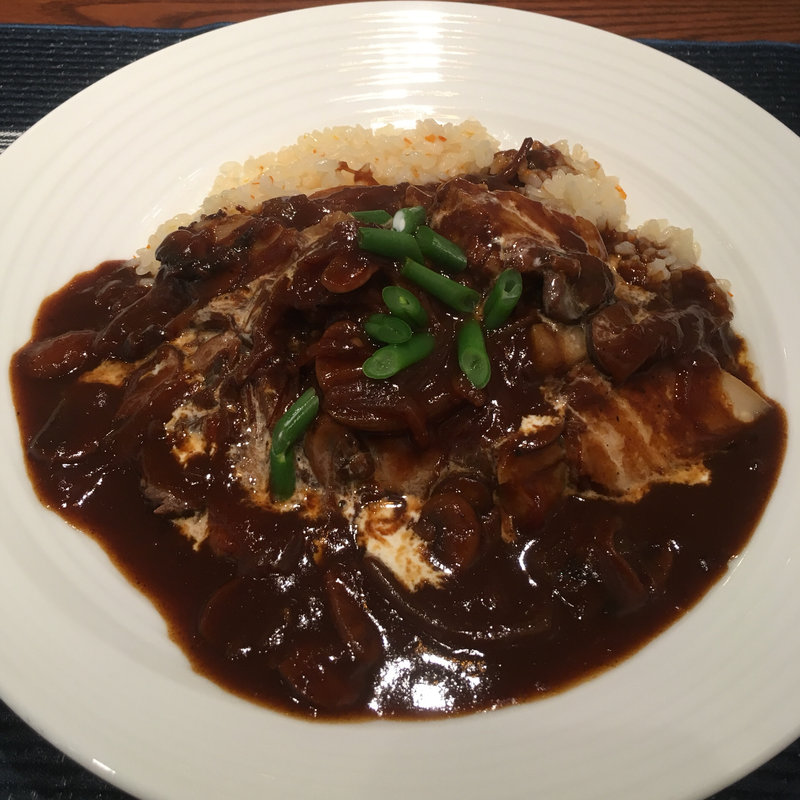 ハヤシライス・セット(Restaurant Sourire(レストランスーリール))