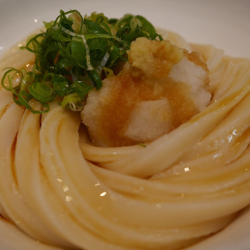 生醤油うどん(極楽うどん Ah−麺)
