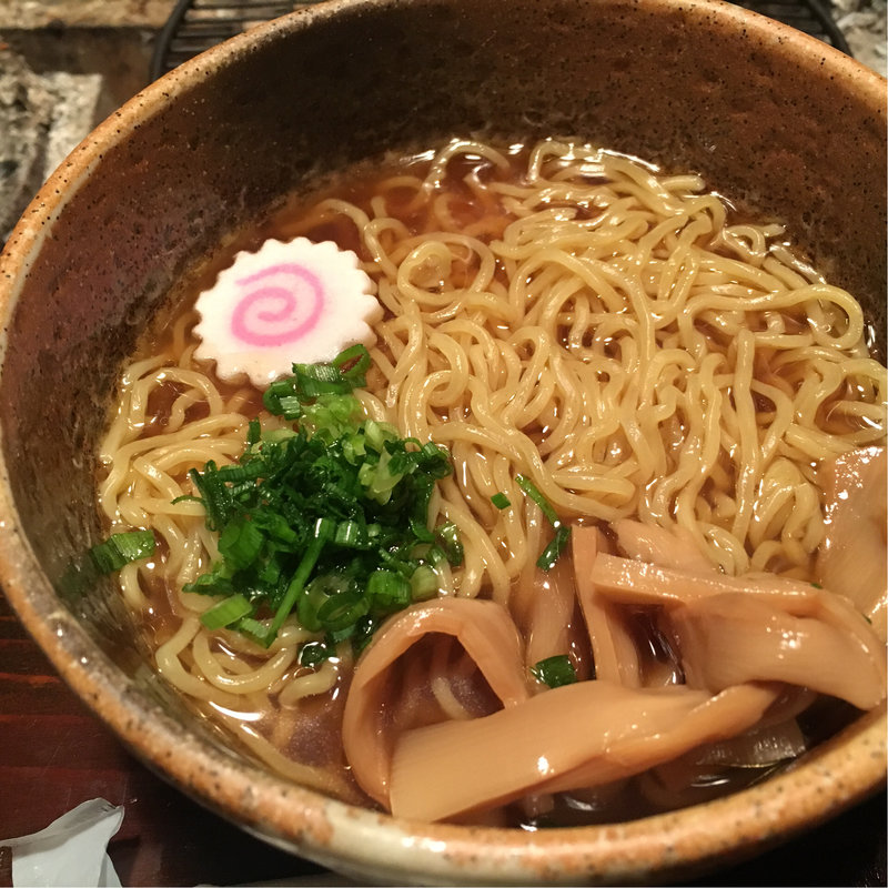 醤油ラーメン(青山 鶏味座 本店)