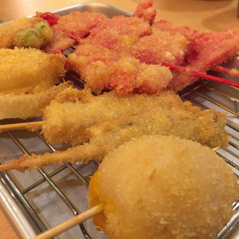 串カツ盛り(串カツ居酒屋 これや 新田辺駅東口町)