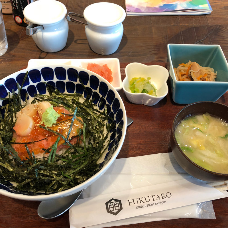 錦丼(福太郎天神テルラ店)