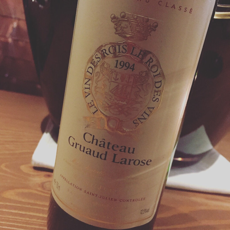 Chateau Gruaud Larose 1994(Wine & Bar Oka)