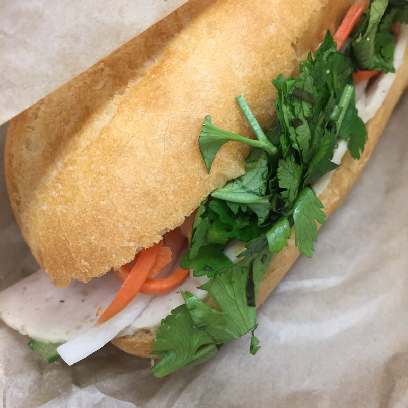 自家製ベトナムハムのバインミー(EBISU BANH MI BAKERY)