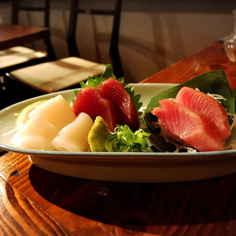 刺身盛り合わせ 3点(宮崎焼酎酒場ひなた)