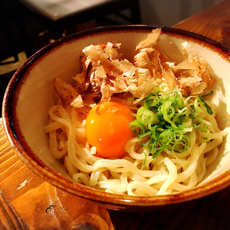 釜玉うどん（小）(宮崎焼酎酒場ひなた)