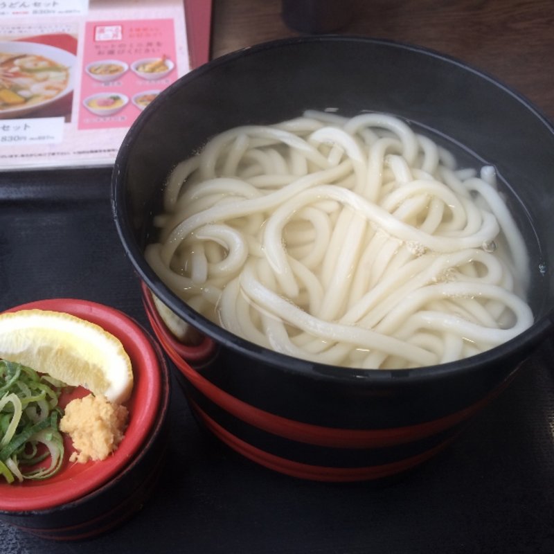 釜揚げうどん(得得 堺黒土店)