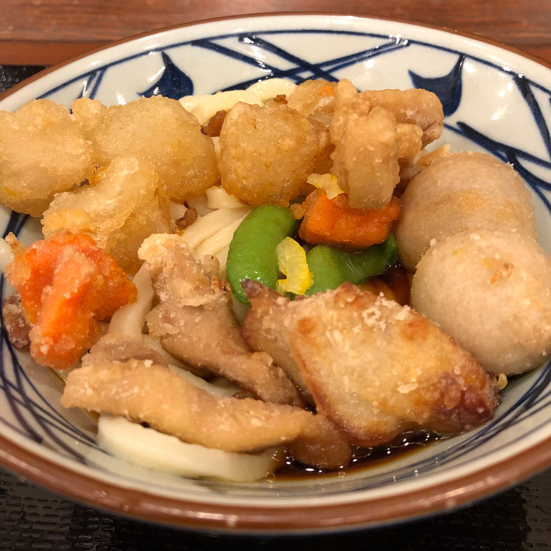 揚げだしうどん(丸亀製麺 伊丹南町店)