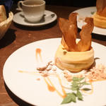 種子島産安納芋のスフレチーズケーキ