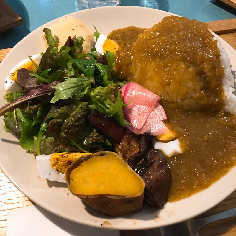 野菜を食べるカレー(moricafe)