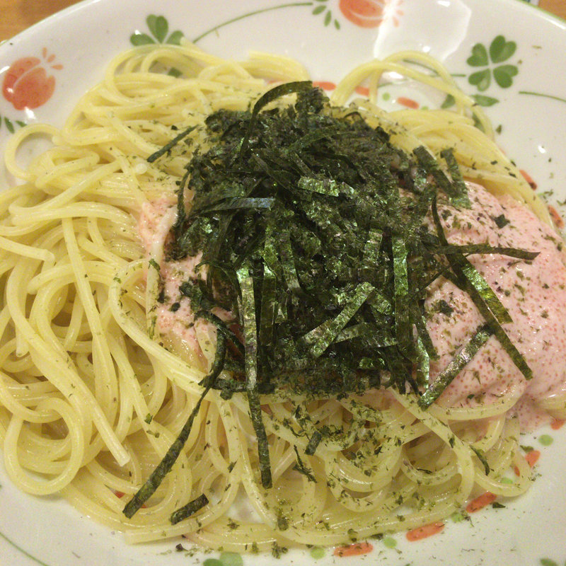 めんたいクリームパスタ(サイゼリヤ イオン明石店)