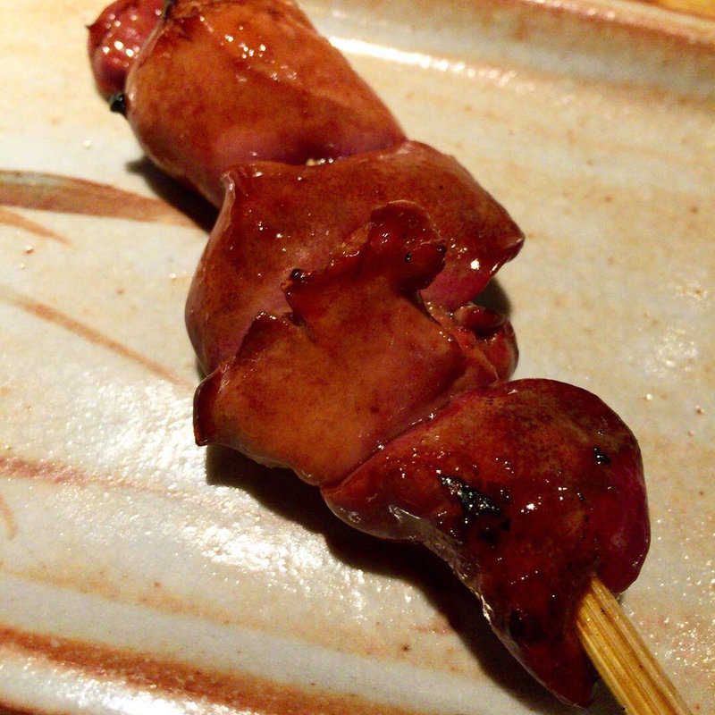 血肝(焼き鳥 とり喜 錦糸町)