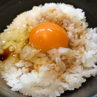 名古屋コーチンの卵かけごはん(支那そばや本店 )