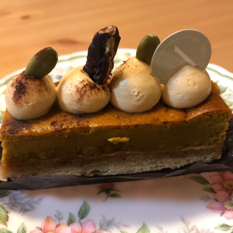 パンプキンタルト(PATISSERIE ASAKO IWAYANAGI)