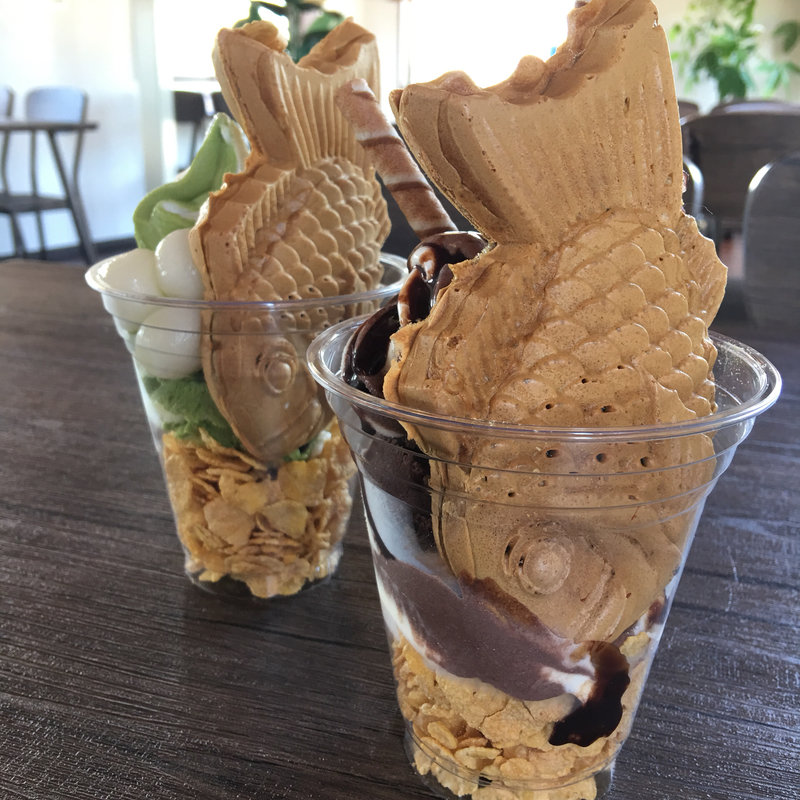 たいやきまるごとパフェ(たいやきわらしべ 宮川店 )