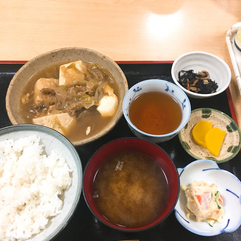 肉どうふ定食(和子)