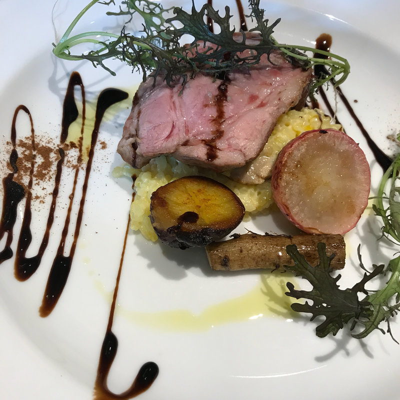 ポークのロースト バルサミコソース(ビストロモナミ)