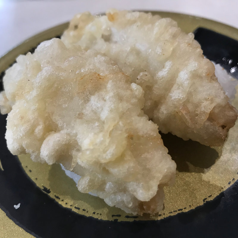 のどぐろの天ぷら握り(はま寿司 金閣寺店)