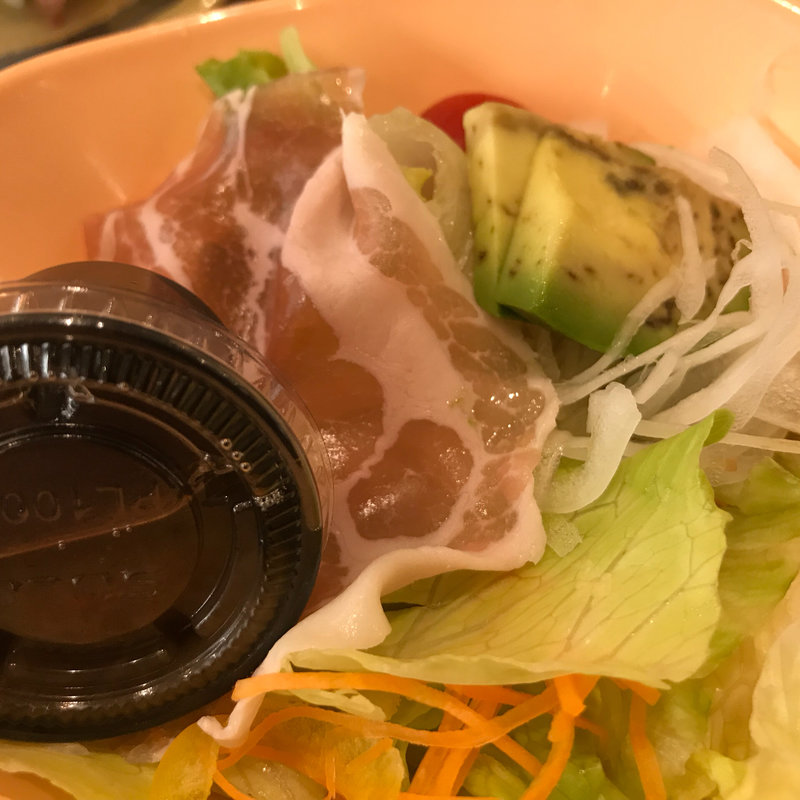 生ハムと6品目のサラダ（和風）(はま寿司 金閣寺店)