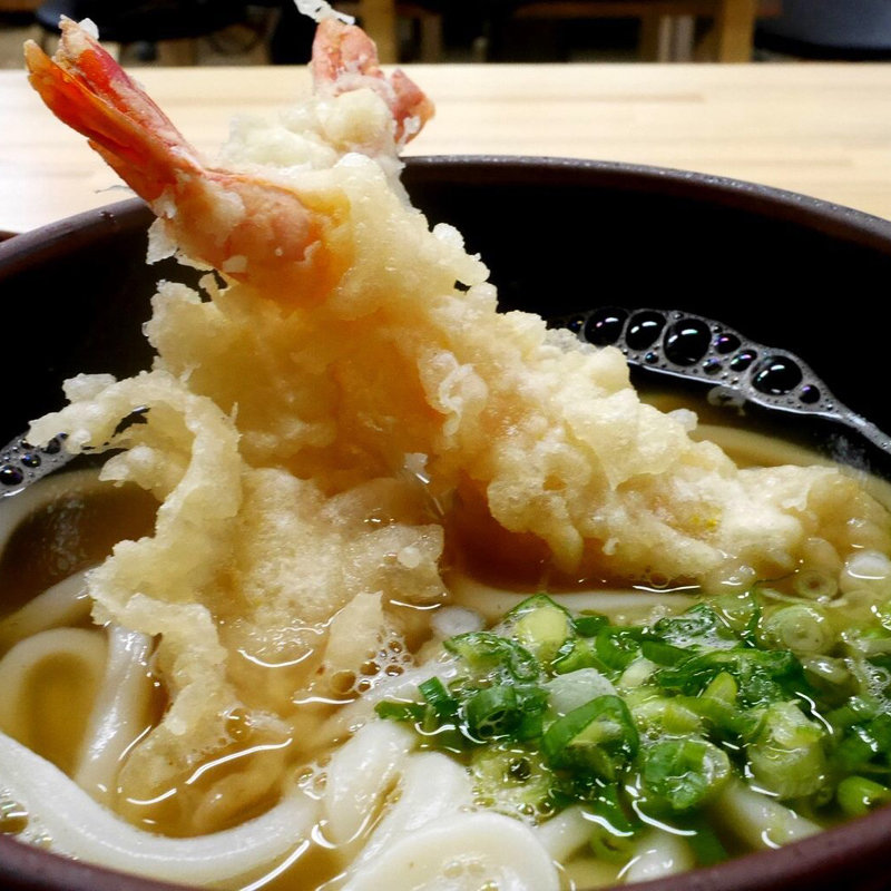 海老天うどん(うどん蔵ふじたや)