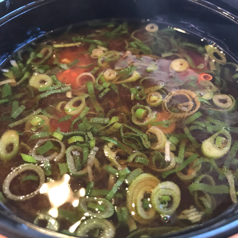 根室名物鉄砲汁〜北海道産花咲がに使用〜(かっぱ寿司 西京極店 )