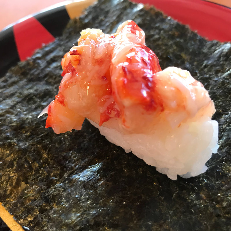 花咲蟹のっけ盛り(かっぱ寿司 西京極店 )