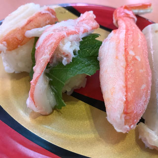 本ずわい蟹まみれ(かっぱ寿司 西京極店 )