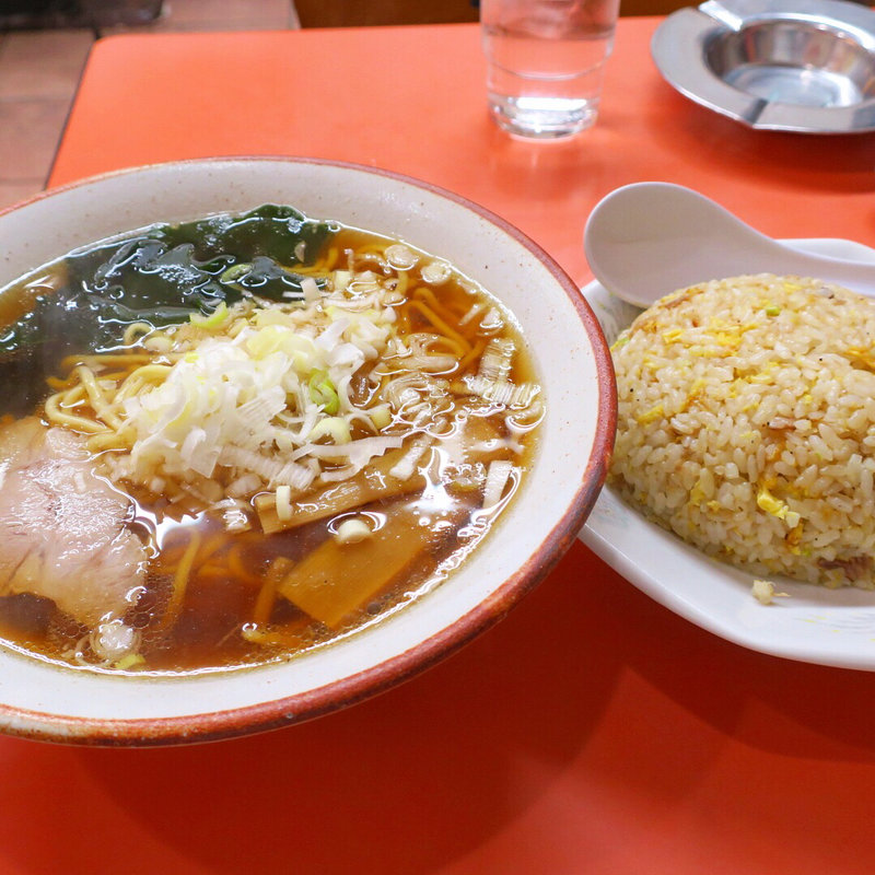 半チャンラーメン(珍來)
