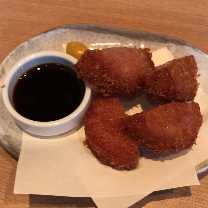 雲仙ハムカツ(釜喜利うどん)