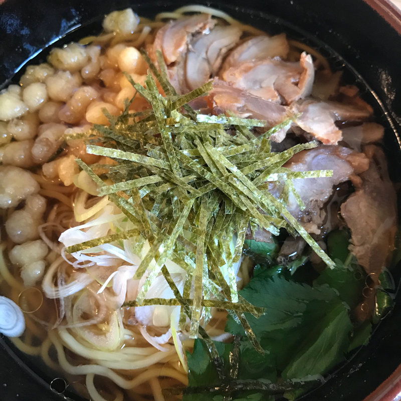 あつ鳥そば(ふくや 六地蔵店)