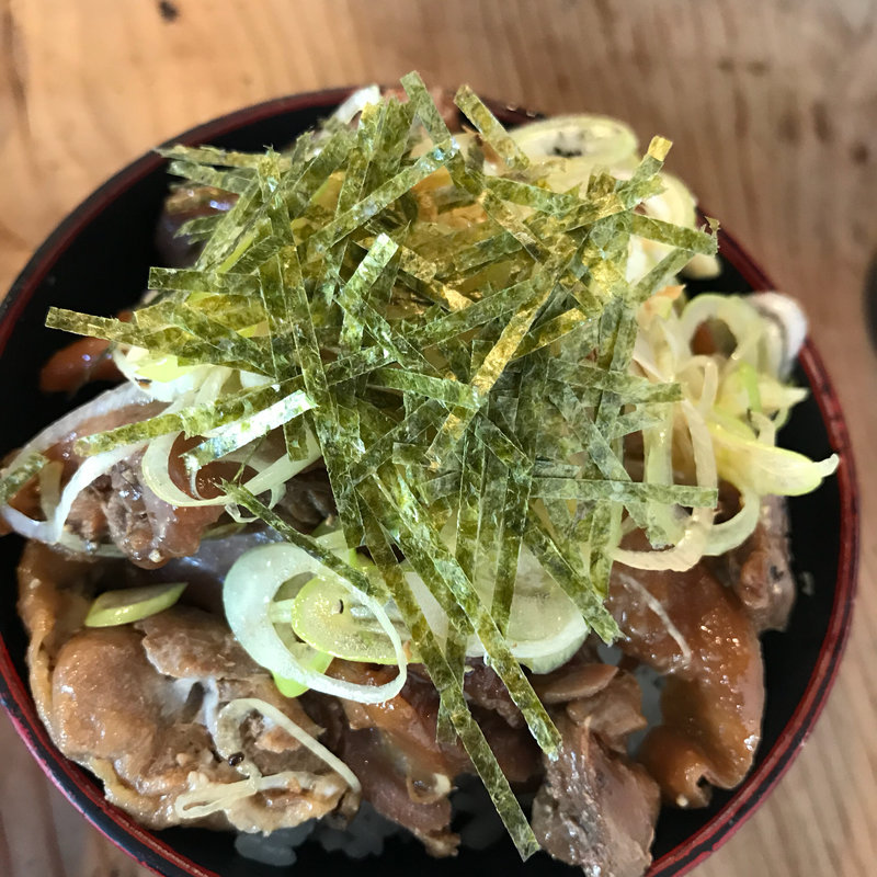 ネギ鳥チャーシュー丼(ふくや 六地蔵店)
