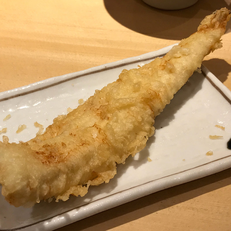 穴子天(天ぷら定食まきの 難波千日前店)