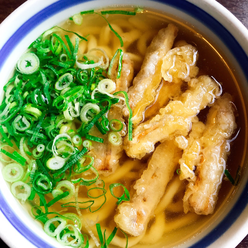 ゴボウ天饂飩(大右衛門うどん 大佐野店)