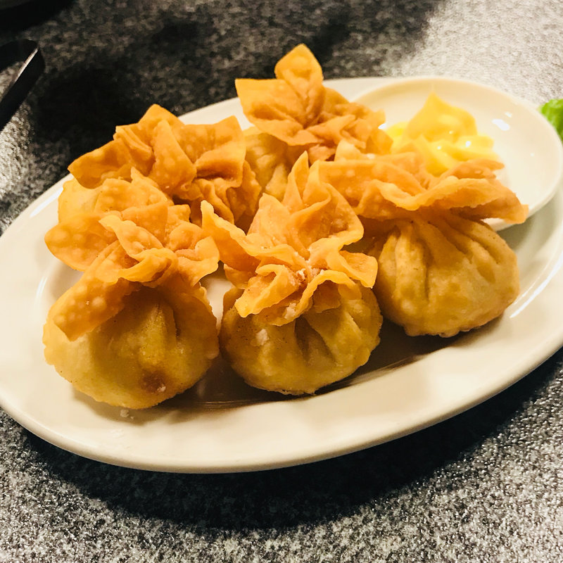 海老揚げ餃子（並盛）5個(天鴻餃子房 飯田橋店)