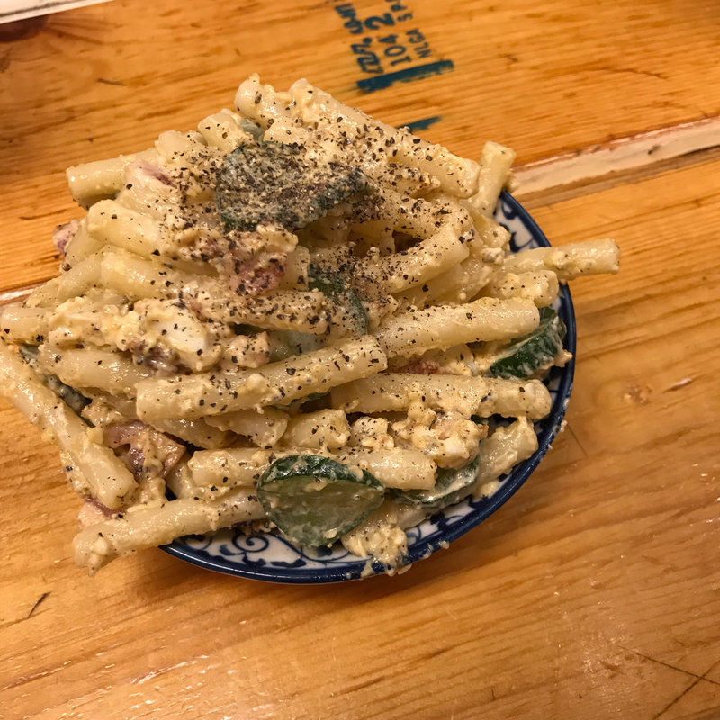 マカロニサラダ(もつ焼 でん 中目黒店)