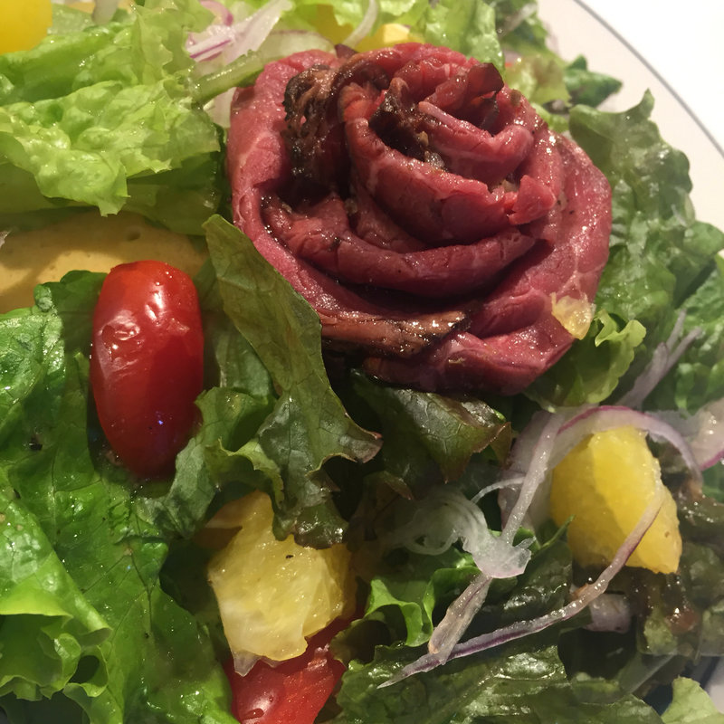 花咲くローズパンケーキ(GRAM 原宿店)