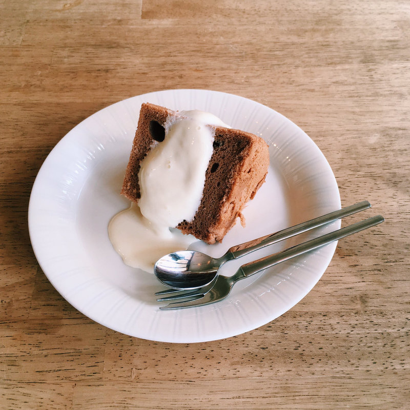 紅茶のシフォンケーキ(ｕｍｉｃａｆｅ)