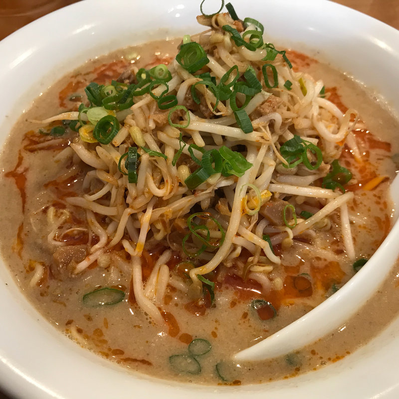 肉もやし担々麺(博多ラーメン　唐木屋 堤店 )