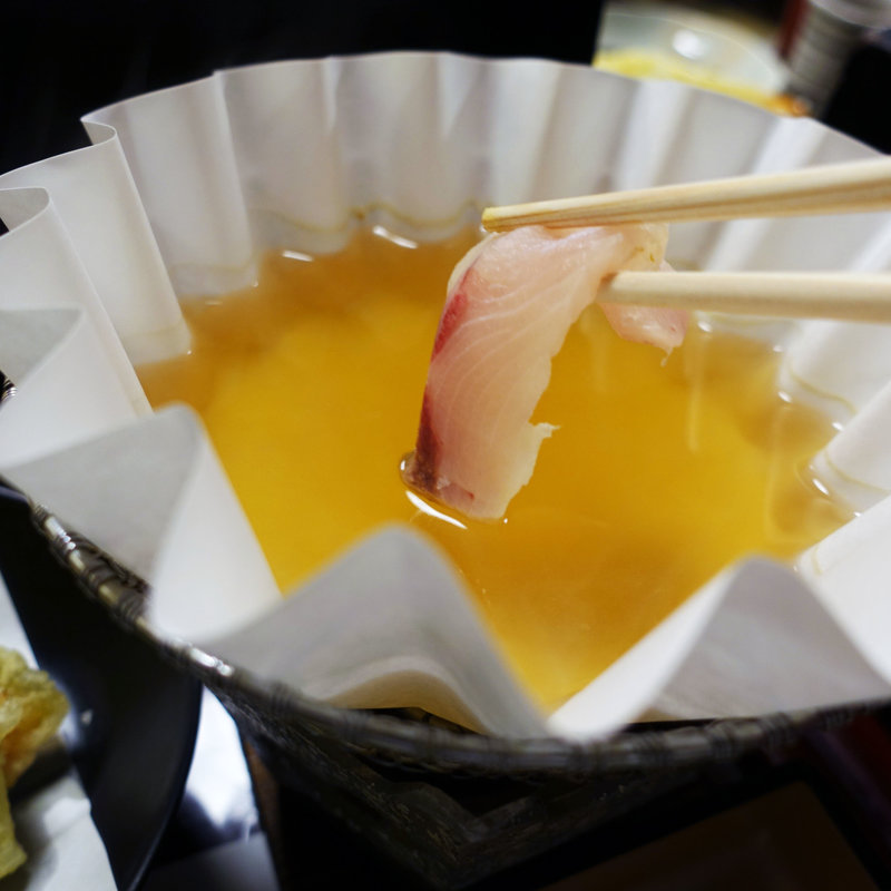 鰤のみぞれしゃぶ(がんこ 平野郷屋敷 )